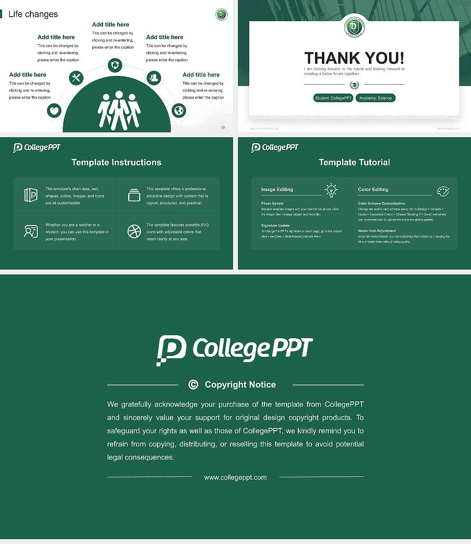 Dongnam Health University National Scholarship Defense PPT Template16:9 ratio PPT effect preview image4
