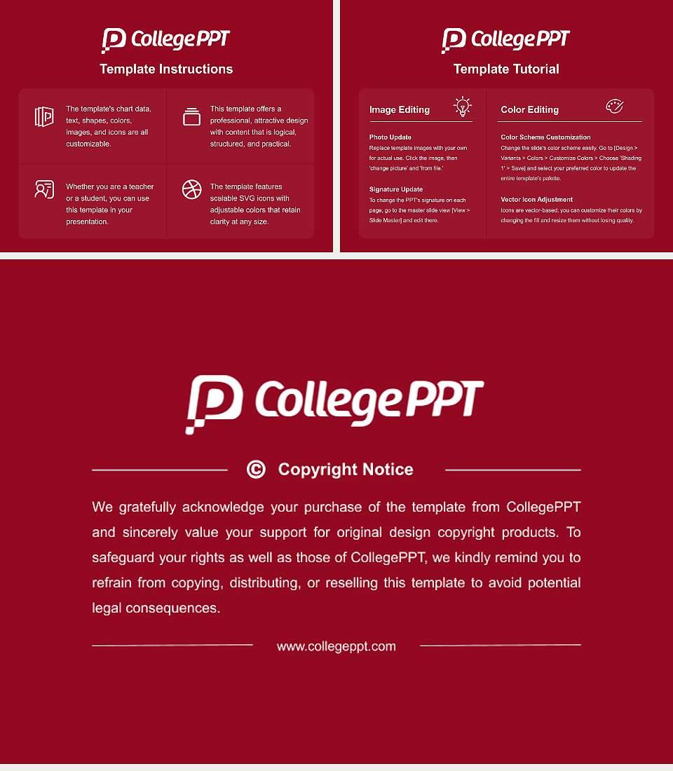 Taegu Science University Course/Courseware Creation PPT Template4:3 ratio PPT effect preview image5