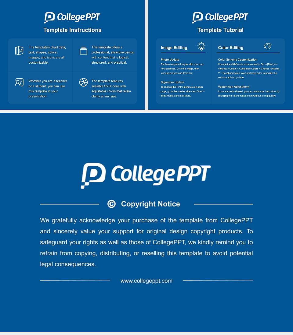 Changwon National University Course/Courseware Creation PPT Template4:3 ratio PPT effect preview image5