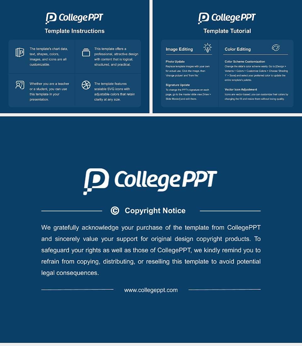 Cha University Academic Presentation/Research Findings Report PPT Template4:3 ratio PPT effect preview image5