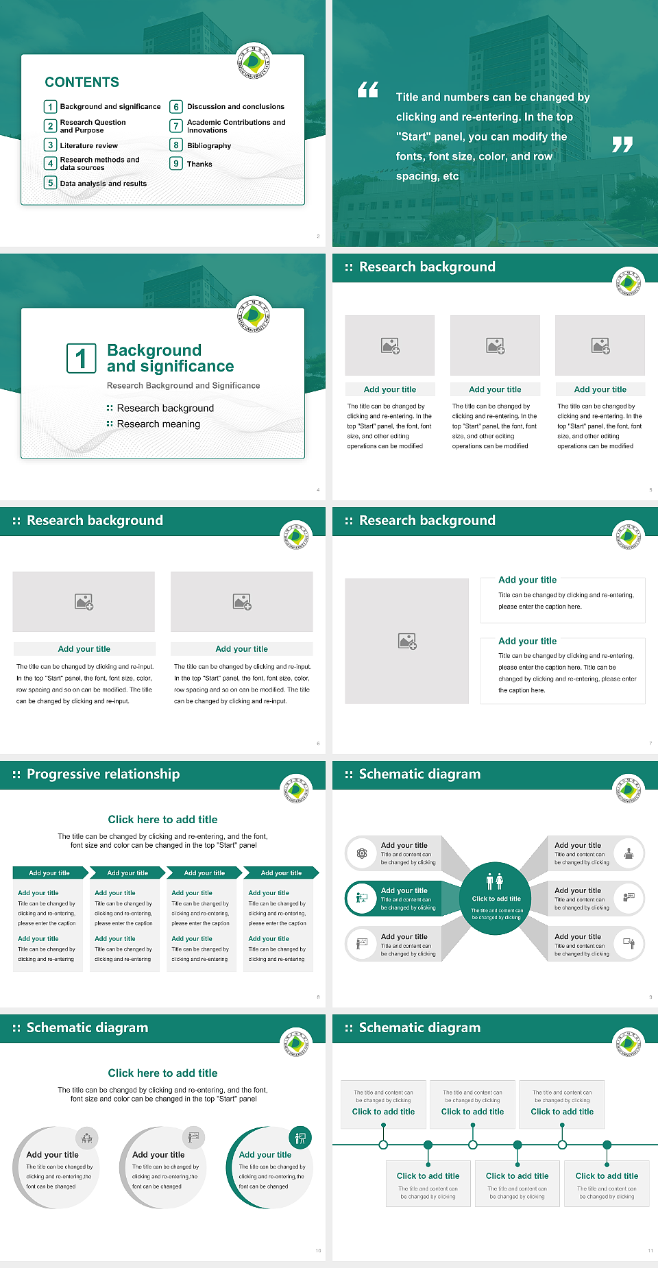 Daegu University Graduation Thesis Defense PPT Template_Slide preview image2