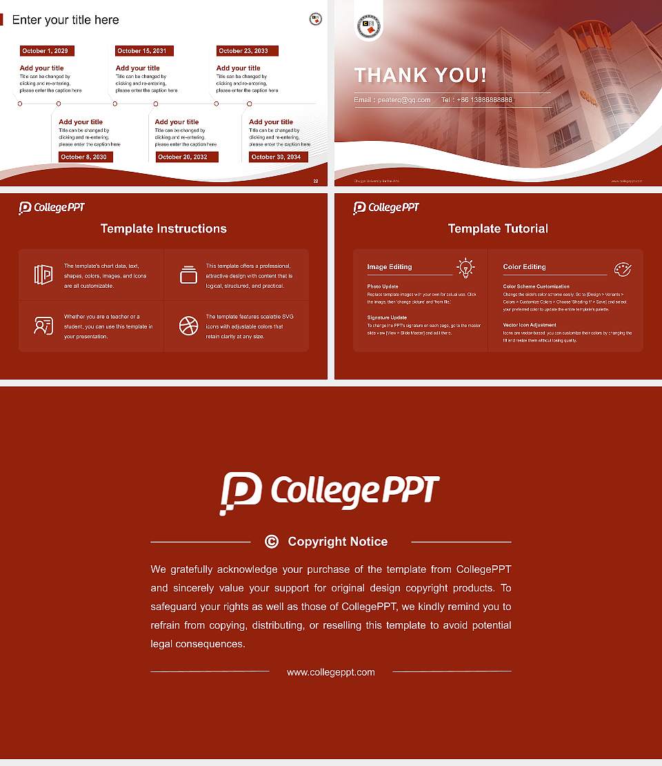 Chugye University for the Arts Lecture Sharing and Networking Event PPT Template16:9 ratio PPT effect preview image4
