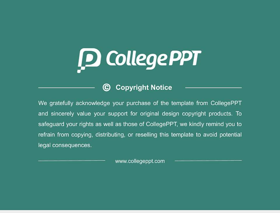 Gangwon State University Resume PPT Template4:3 ratio PPT effect preview image5
