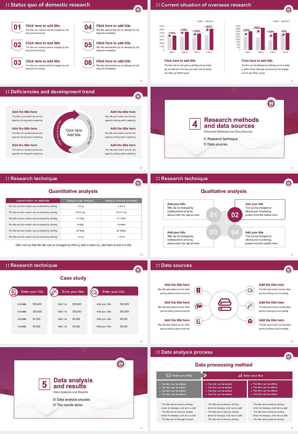 Chungbuk National University Graduation Thesis Defense PPT Template16:9 ratio PPT effect preview image4
