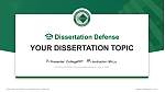 KDI School of Public Policy and Management Graduation Thesis Defense PPT Template