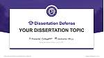 Busan Kyungsang College Graduation Thesis Defense PPT Template