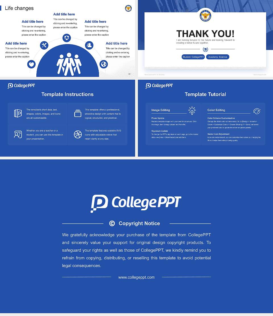 Korea National Police University National Scholarship Defense PPT Template16:9 ratio PPT effect preview image4