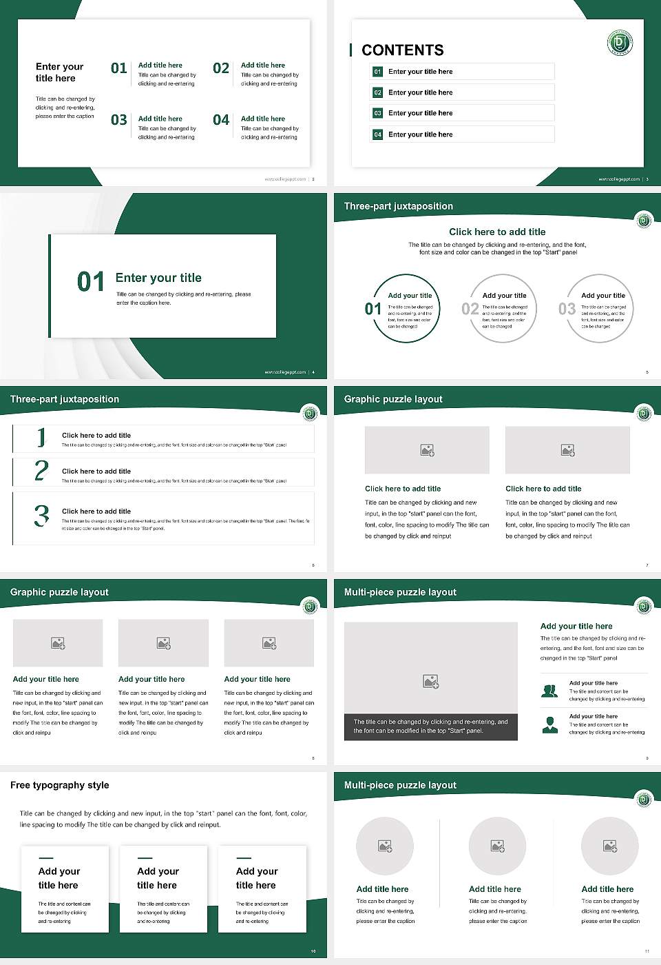Dongnam Health University Academic Presentation/Research Findings Report PPT Template16:9 ratio PPT effect preview image2