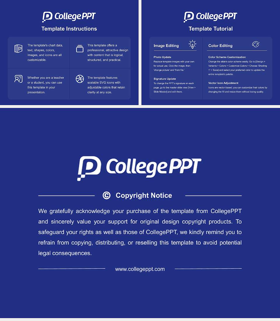 Hyupsung University Course/Courseware Creation PPT Template4:3 ratio PPT effect preview image5