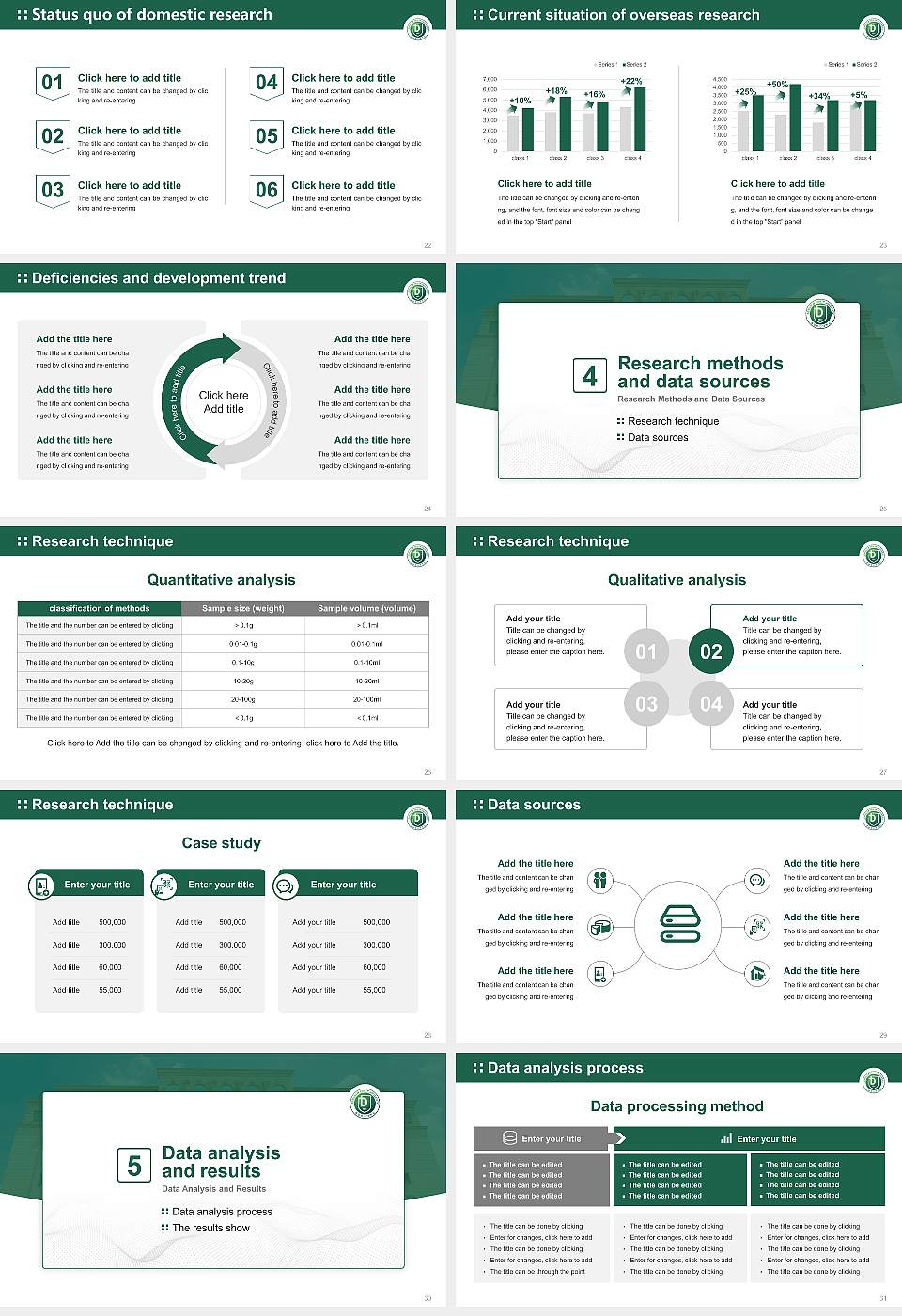Dongnam Health University Graduation Thesis Defense PPT Template16:9 ratio PPT effect preview image4