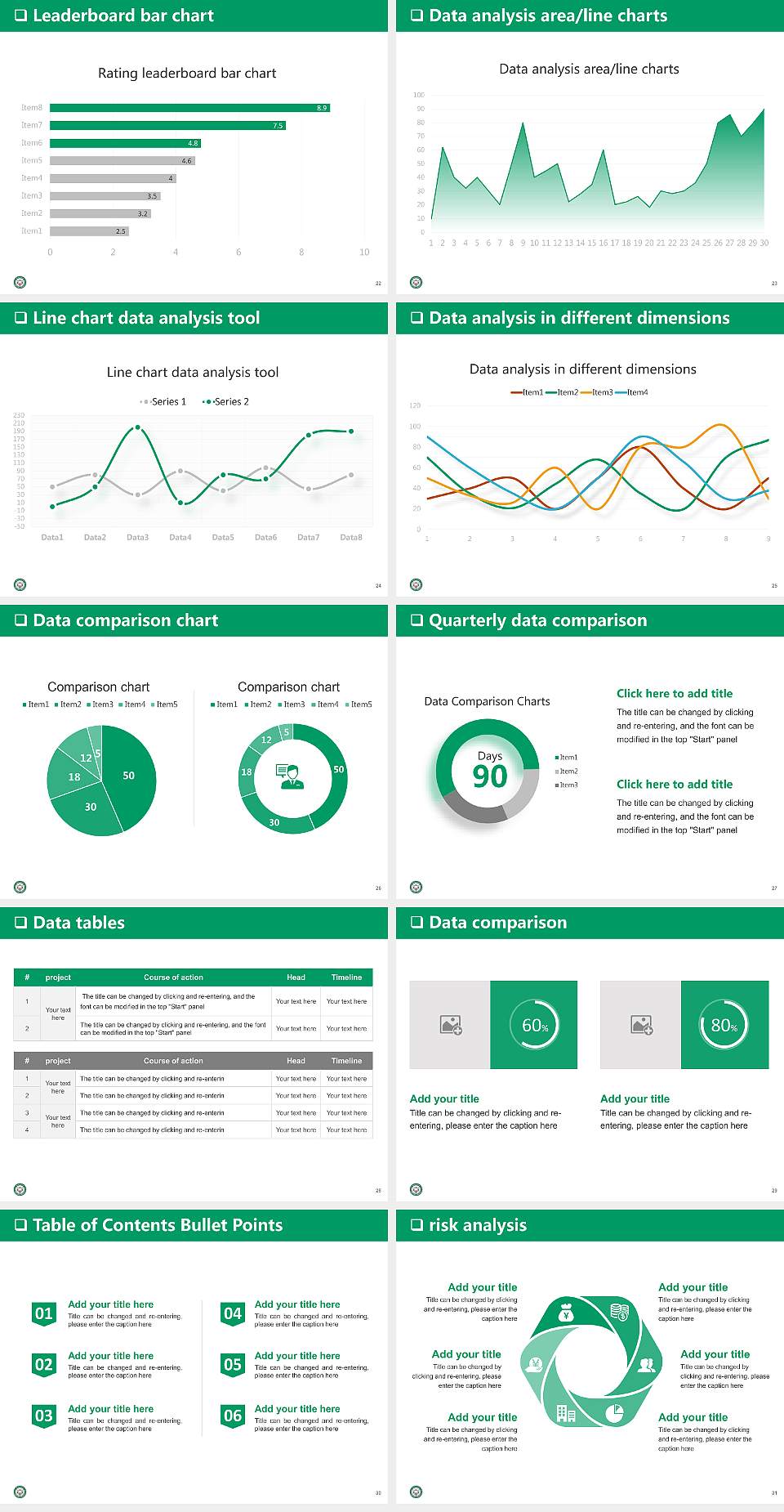 Pyeongtaek University General Purpose PPT Template4:3 ratio PPT effect preview image4