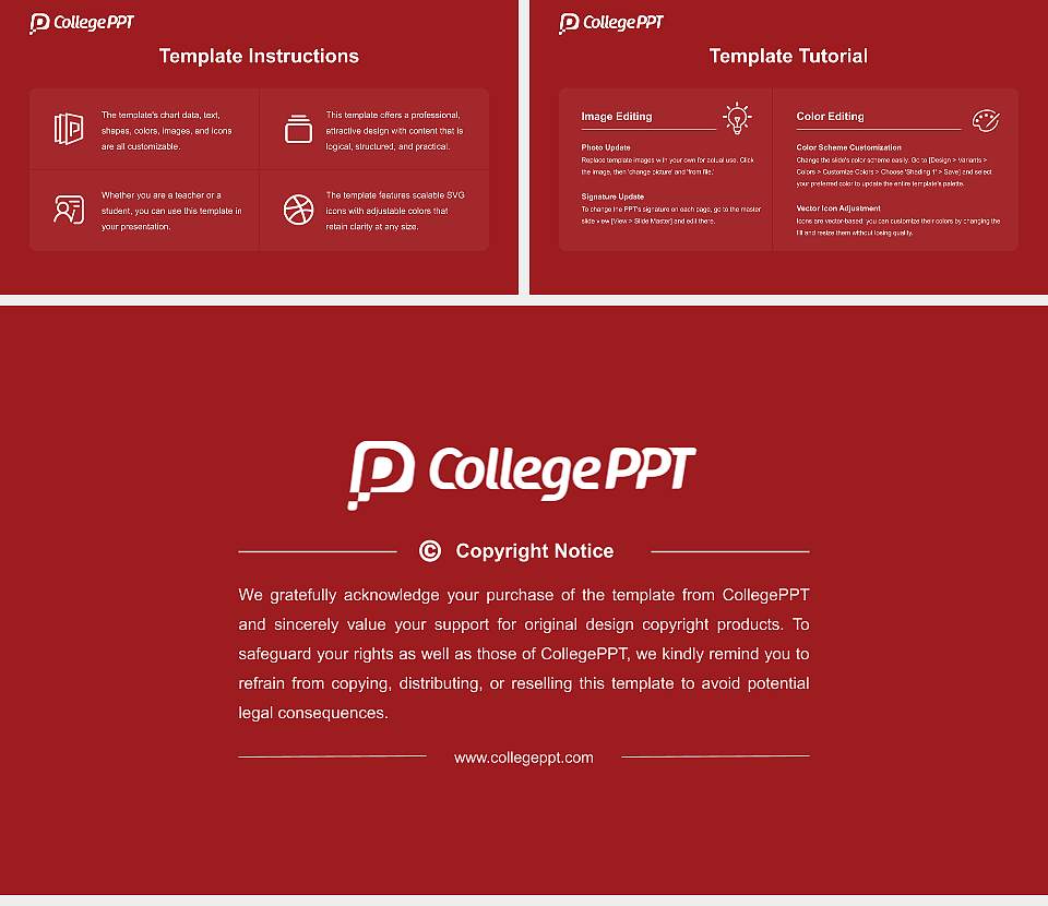 Kyung Hee Cyber University Course/Courseware Creation PPT Template16:9 ratio PPT effect preview image5