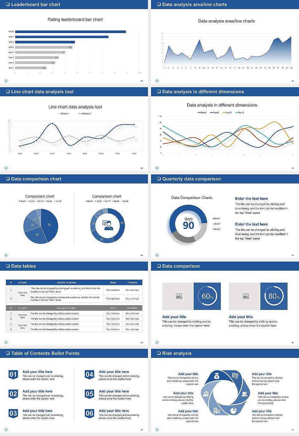 Jangan University General Purpose PPT Template16:9 ratio PPT effect preview image4