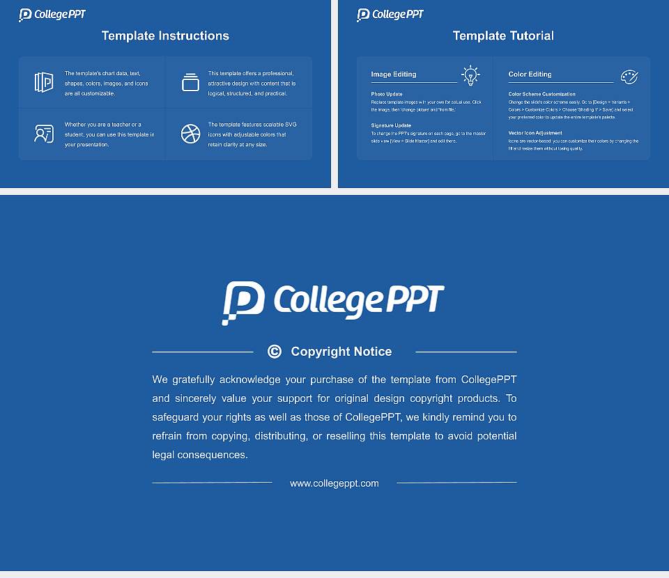Osan University Course/Courseware Creation PPT Template16:9 ratio PPT effect preview image5