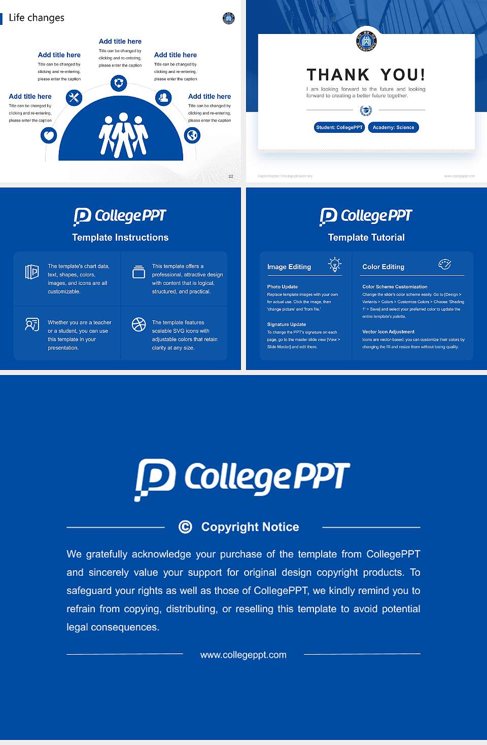 Capital Baptist Theological Seminary National Scholarship Defense PPT Template4:3 ratio PPT effect preview image4