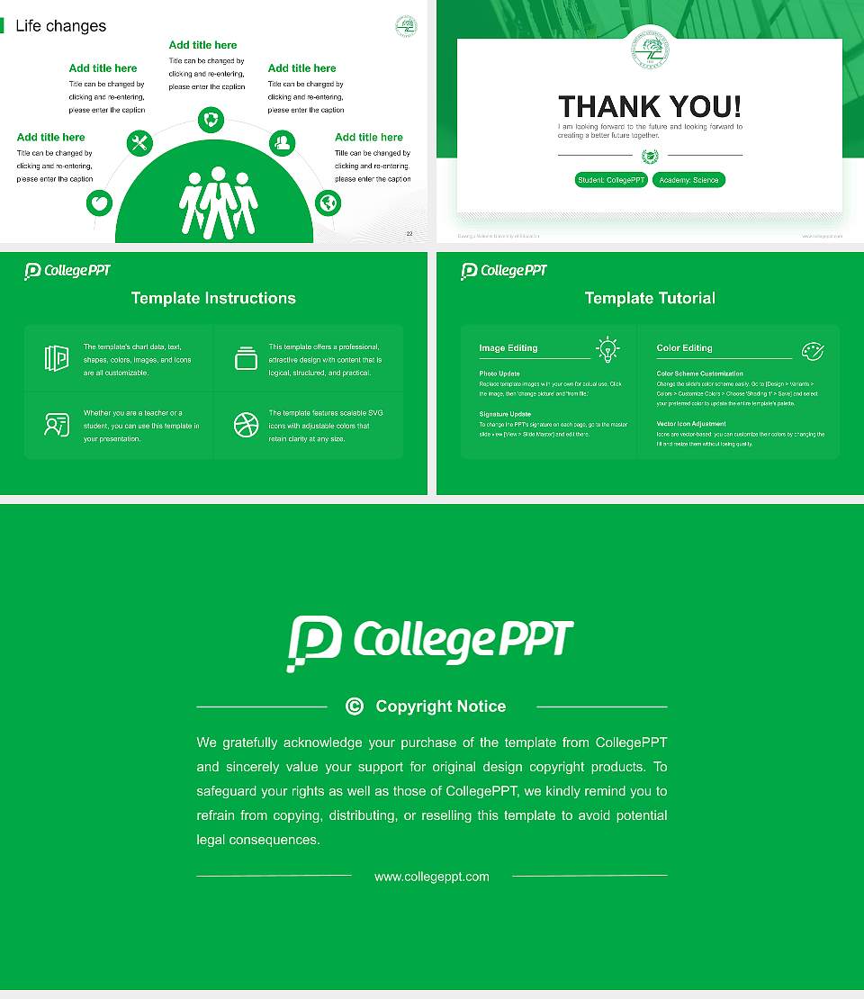 Gwangju National University of Education National Scholarship Defense PPT Template16:9 ratio PPT effect preview image4