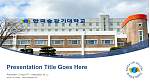 Korea Lift College Unterricht Powerpoint Vorlage