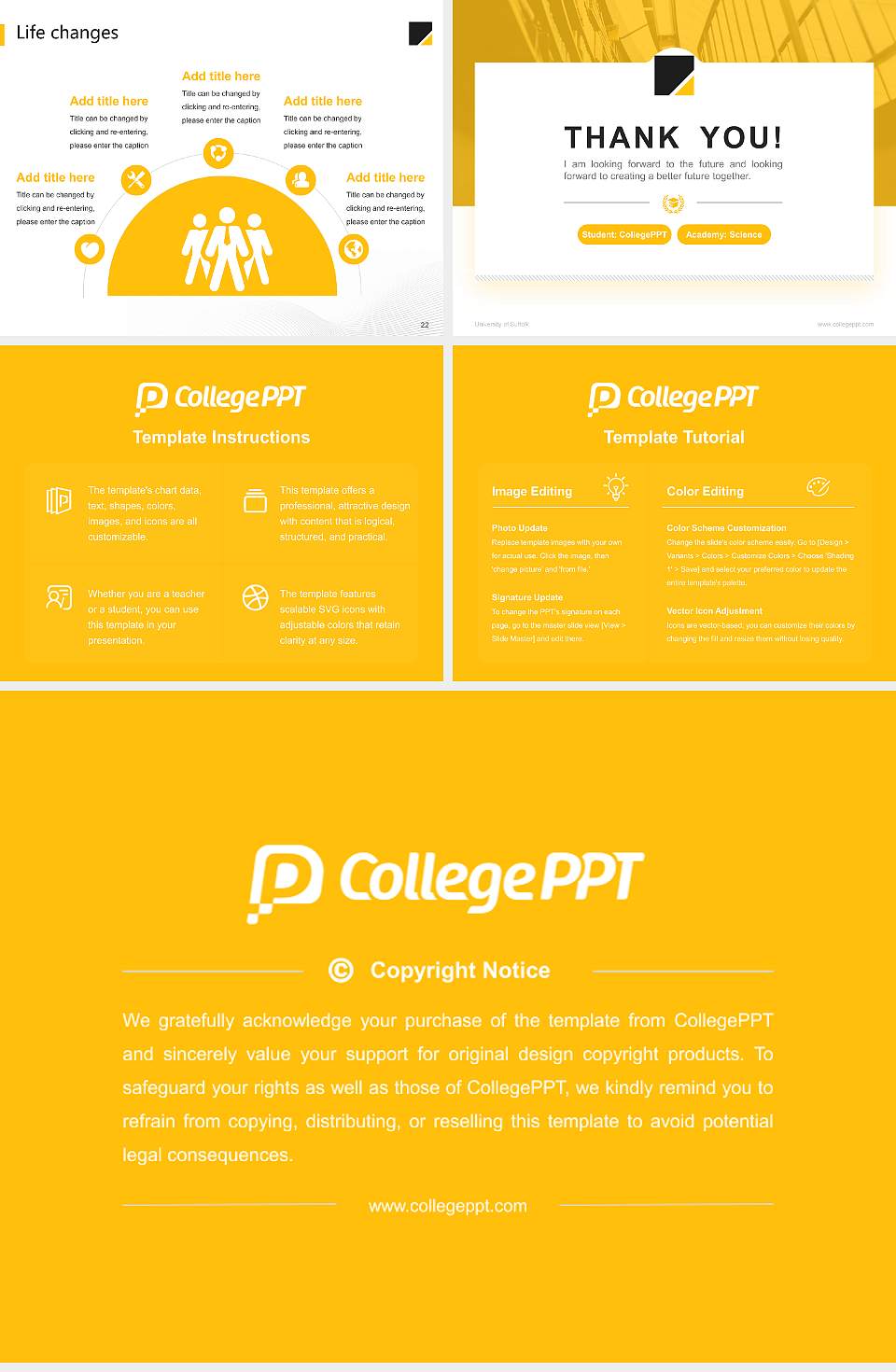 University of Suffolk National Scholarship Defense PPT Template4:3 ratio PPT effect preview image4