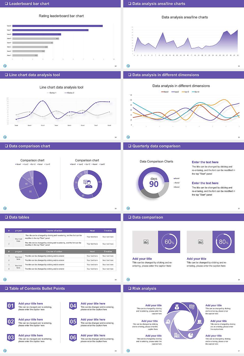 Hyejeon College General Purpose PPT Template16:9 ratio PPT effect preview image4