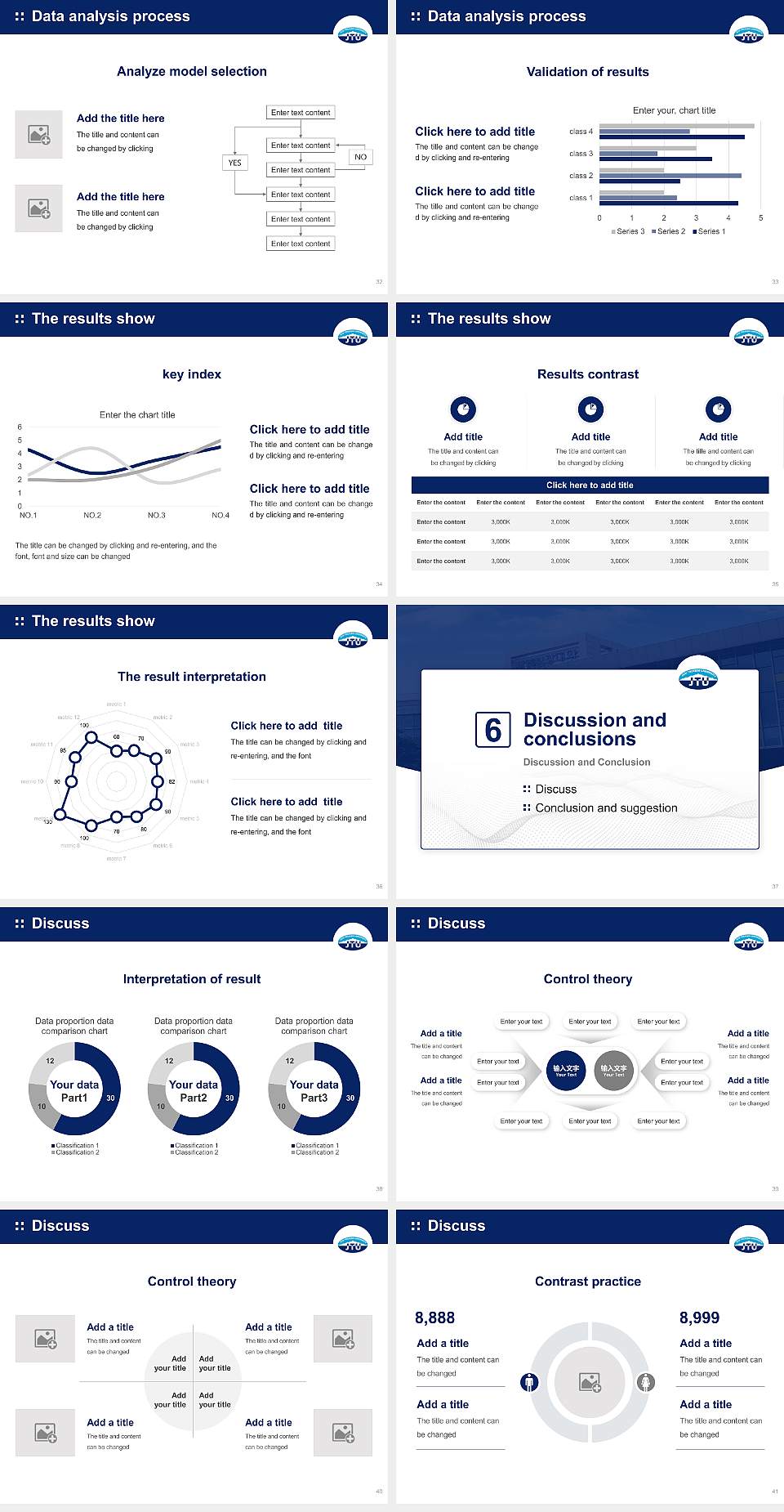 Cheju Tourism College Graduation Thesis Defense PPT Template4:3 ratio PPT effect preview image5