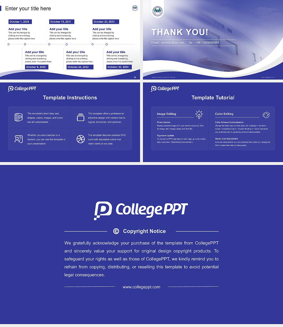 Kyeyak Graduate School of Theology Lecture Sharing and Networking Event PPT Template16:9 ratio PPT effect preview image4