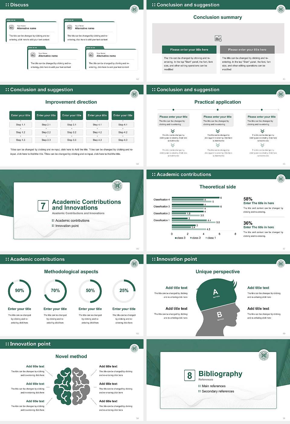 Korea National Sport University Graduation Thesis Defense PPT Template16:9 ratio PPT effect preview image6