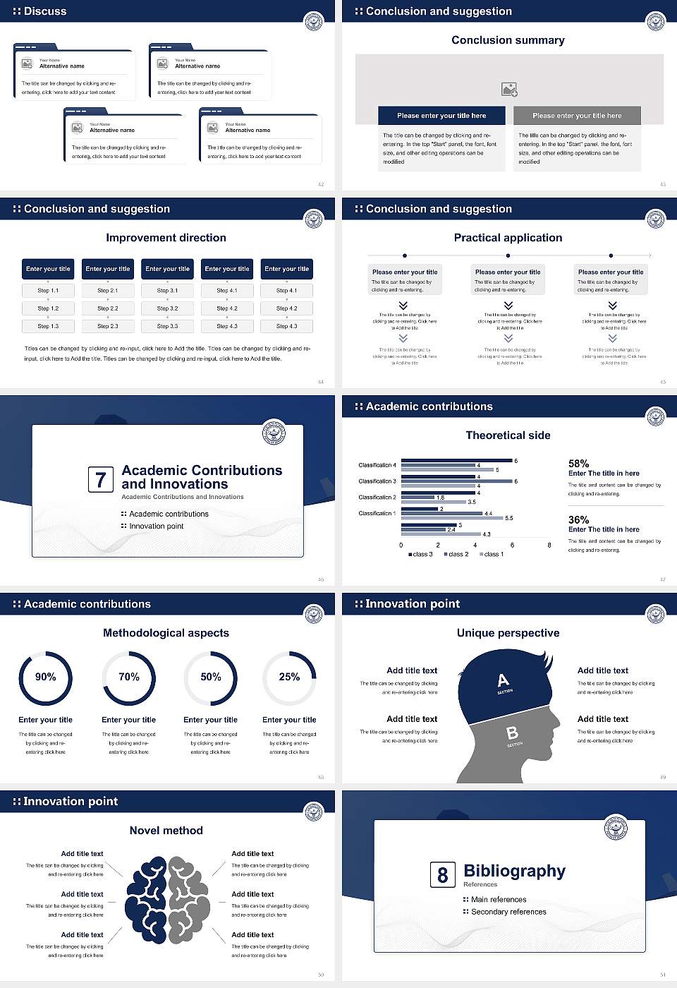 Presbyterian College and Theological Seminary Graduation Thesis Defense PPT Template16:9 ratio PPT effect preview image6