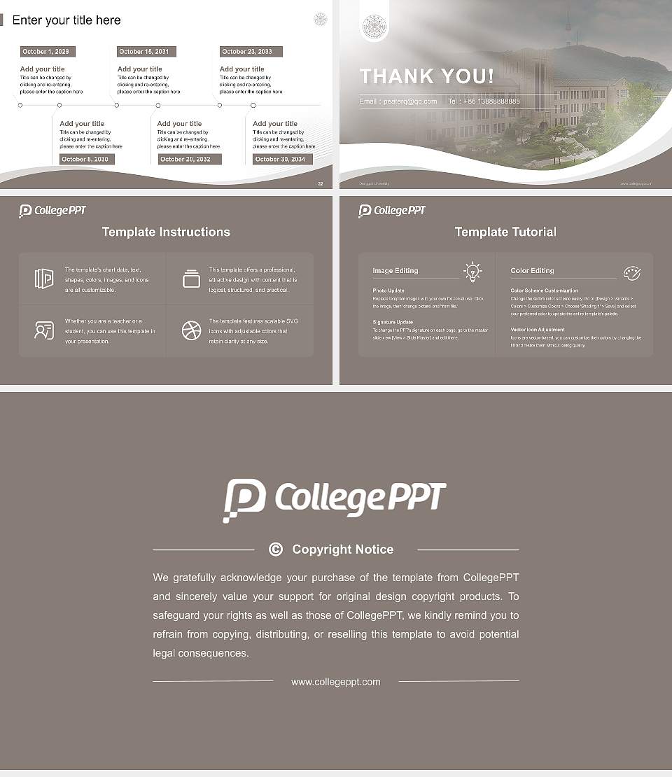 Dongguk University Lecture Sharing and Networking Event PPT Template16:9 ratio PPT effect preview image4