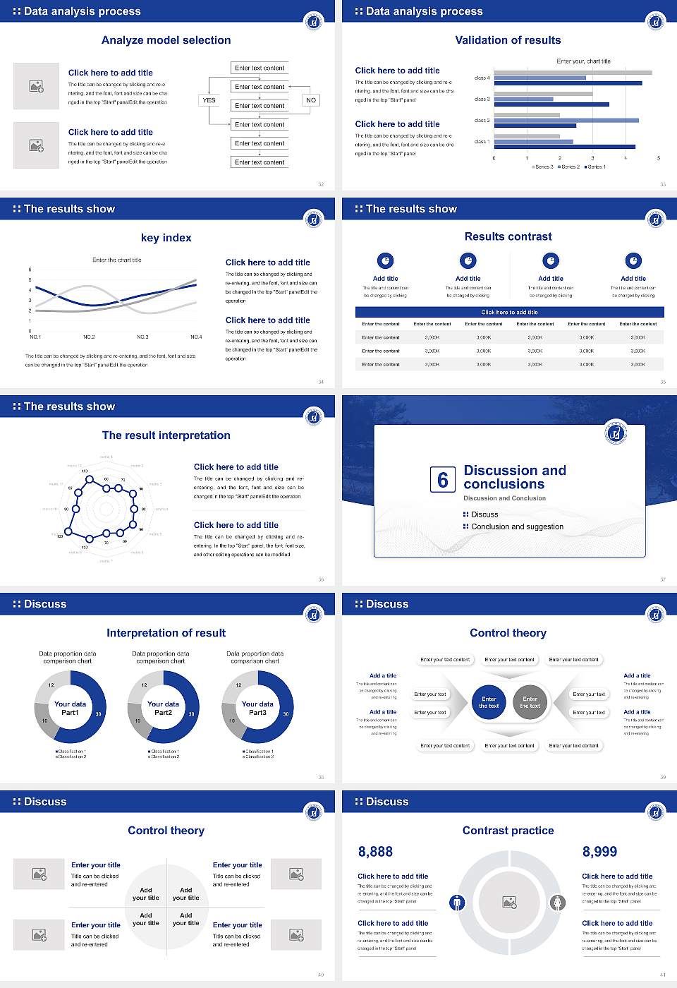 Mun Kyung College Graduation Thesis Defense PPT Template16:9 ratio PPT effect preview image5