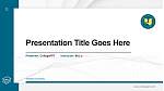 Honam University Thesis Proposal/Graduation Defense PPT Template