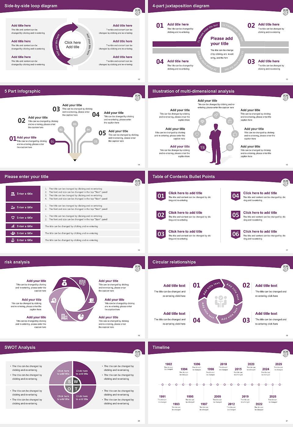 University of Winchester Academic Presentation/Research Findings Report PPT Template16:9 ratio PPT effect preview image3