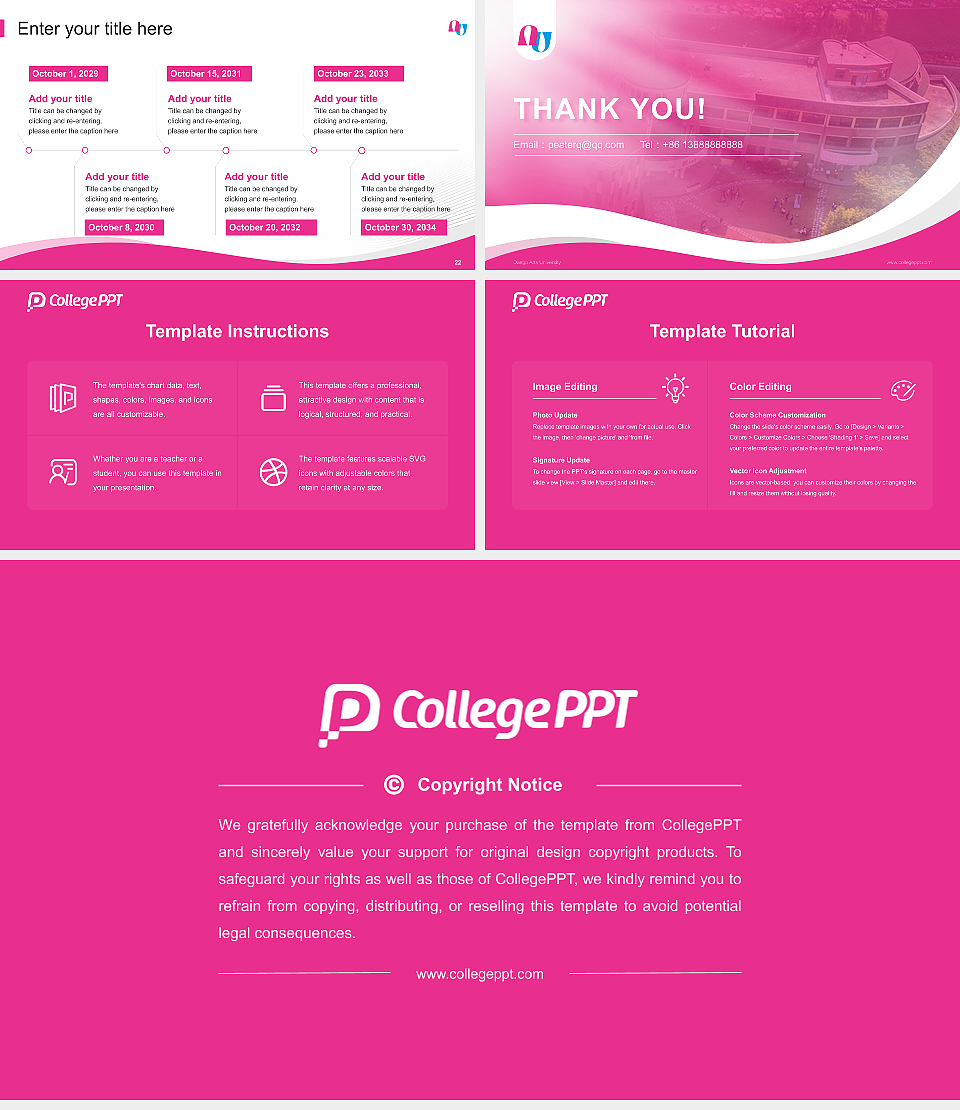 Daegu Arts University Lecture Sharing and Networking Event PPT Template_Slide preview image4