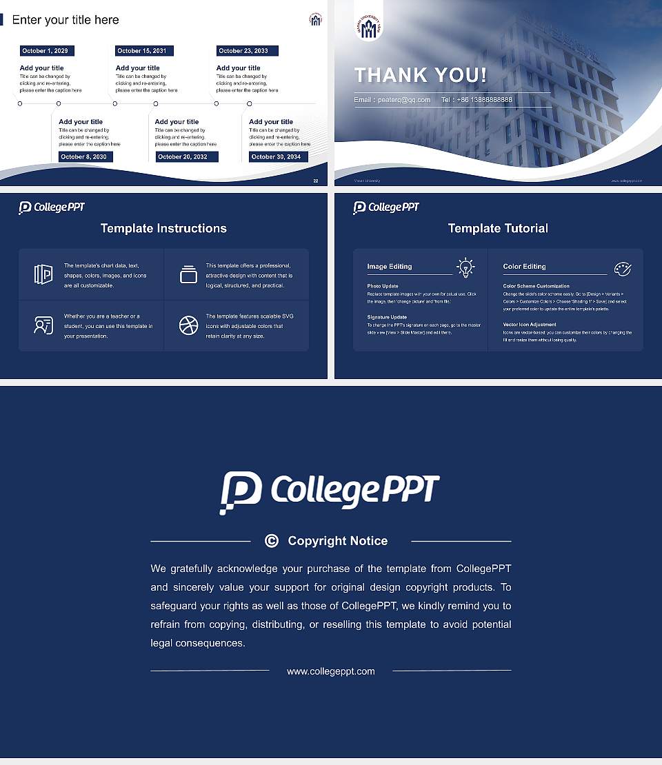Masan University Lecture Sharing and Networking Event PPT Template16:9 ratio PPT effect preview image4