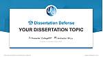 University of Worcester Graduation Thesis Defense PPT Template