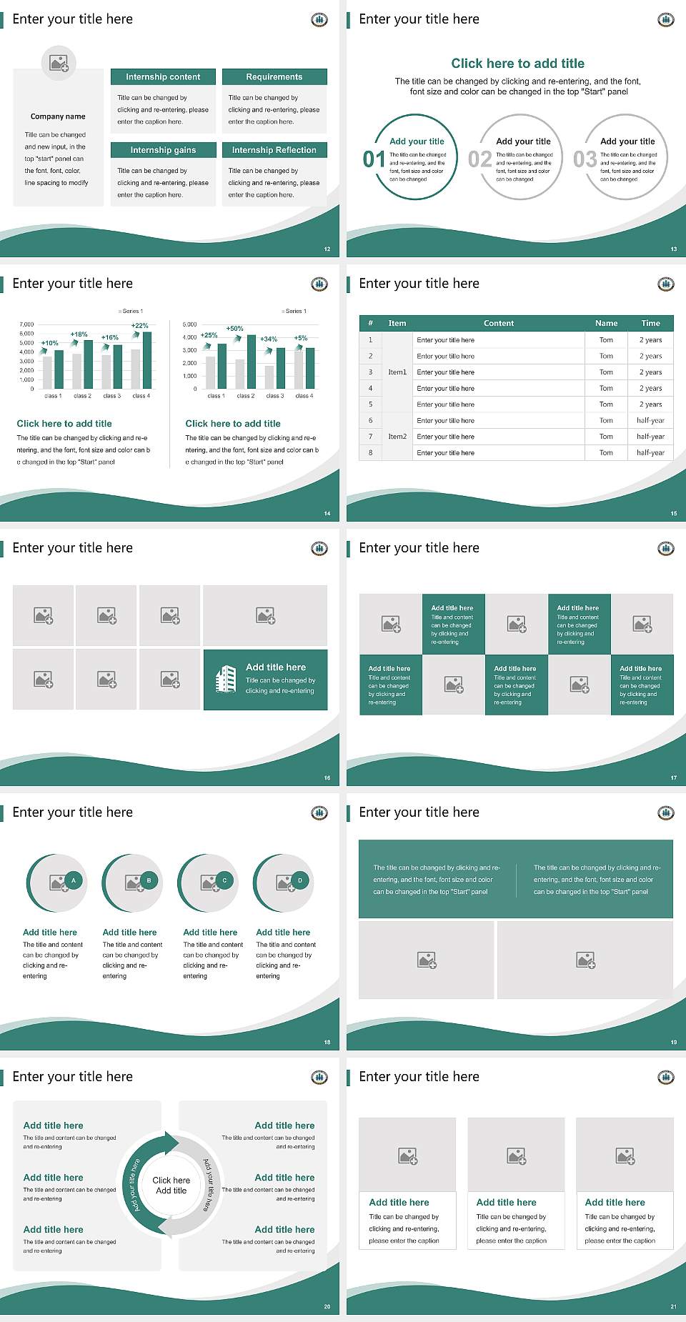Gangwon State University Lecture Sharing and Networking Event PPT Template4:3 ratio PPT effect preview image3