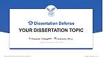 Korea Air Force Academy Graduation Thesis Defense PPT Template