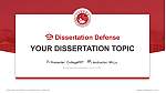 Korea Nazarene University Graduation Thesis Defense PPT Template