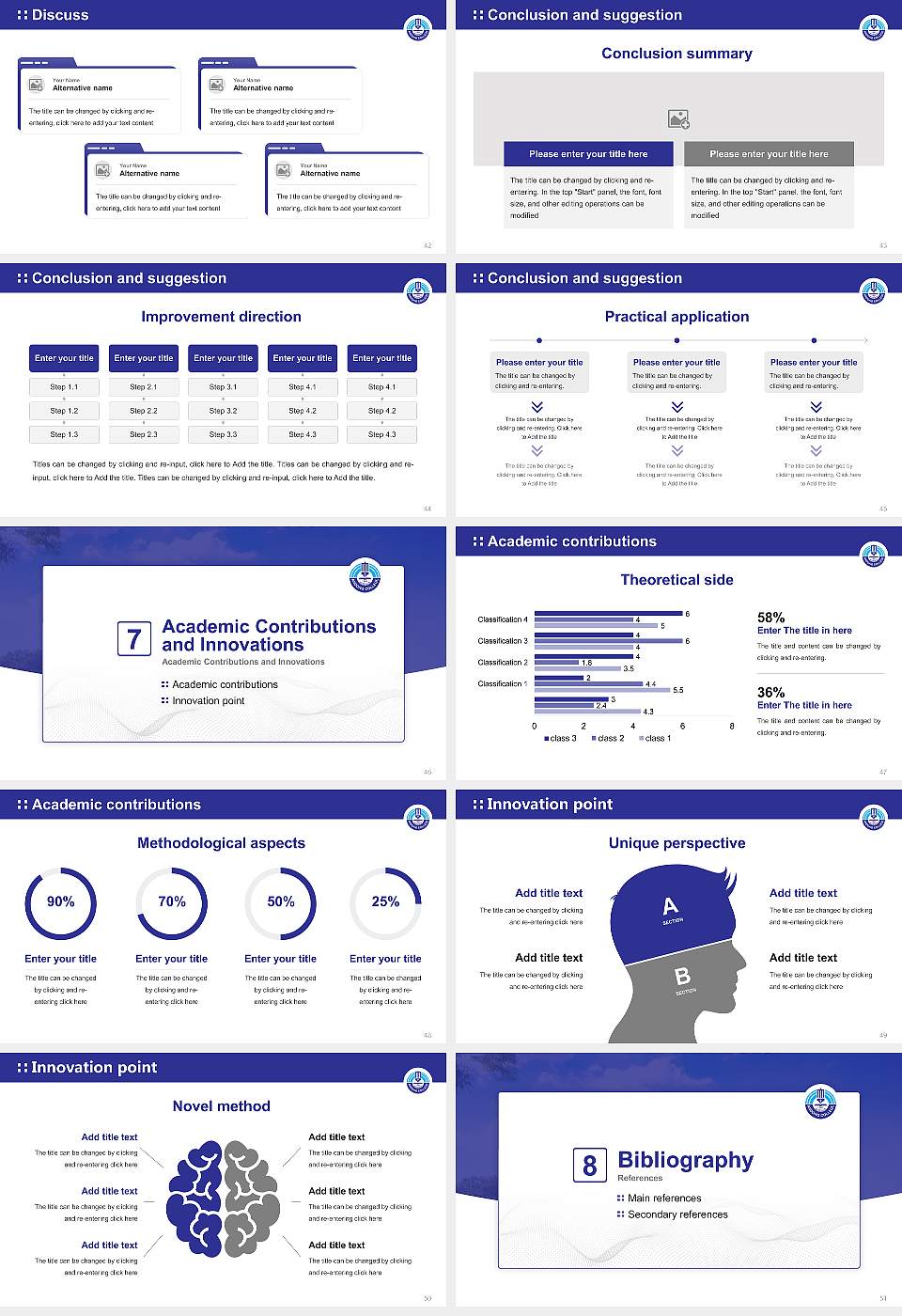 Andong Science College Graduation Thesis Defense PPT Template16:9 ratio PPT effect preview image6