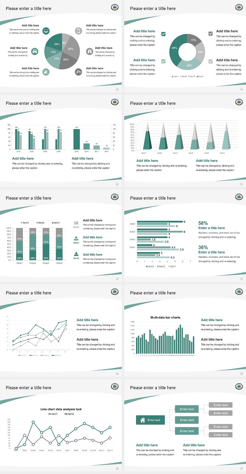 Gangwon State University Course/Courseware Creation PPT Template4:3 ratio PPT effect preview image3