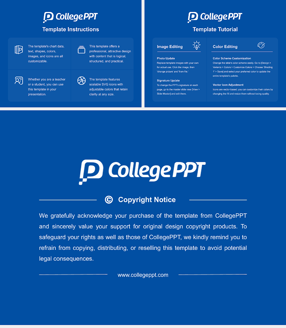 Changshin University Course/Courseware Creation PPT Template_Slide preview image5