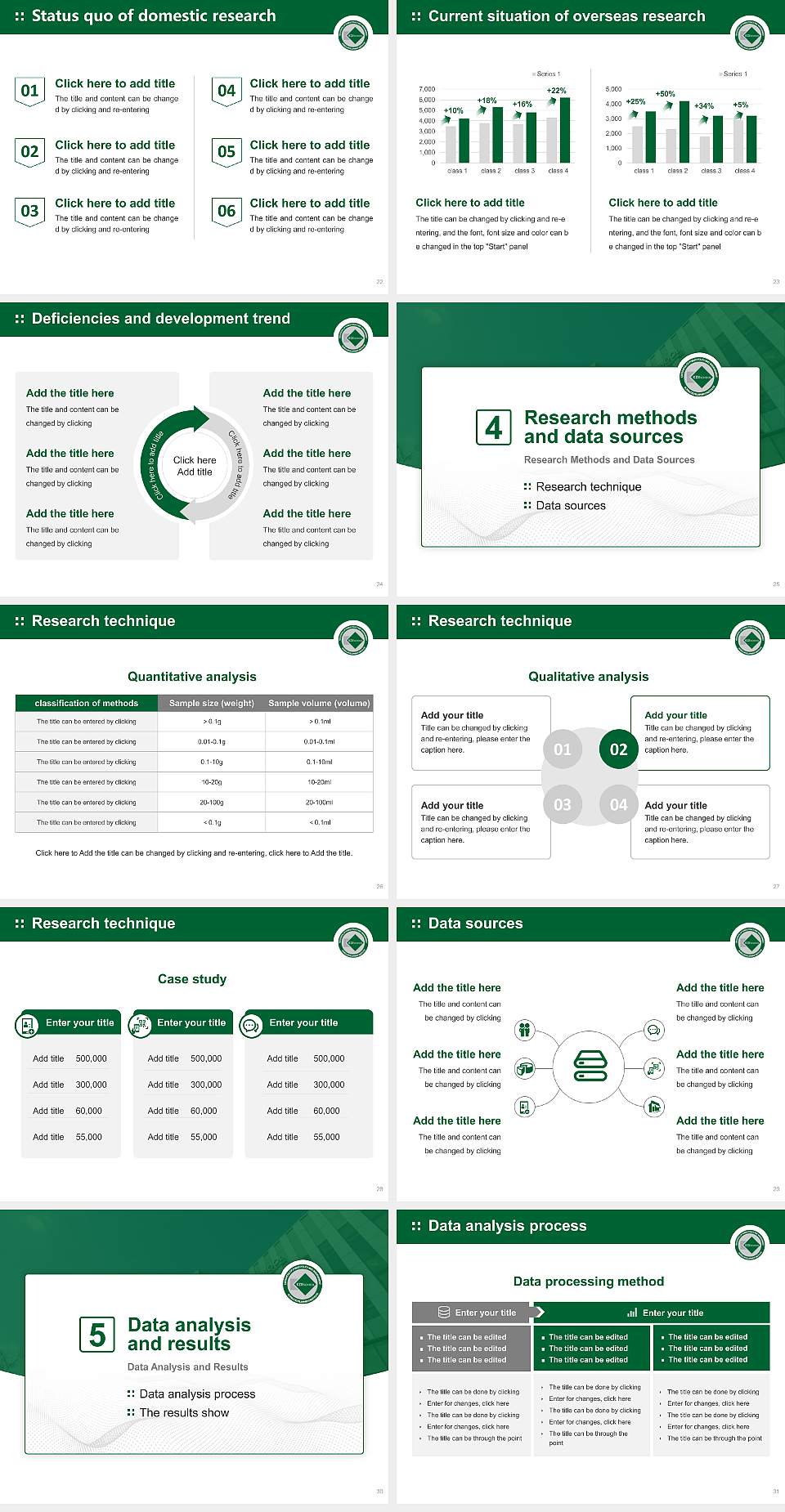 KDI School of Public Policy and Management Graduation Thesis Defense PPT Template4:3 ratio PPT effect preview image4