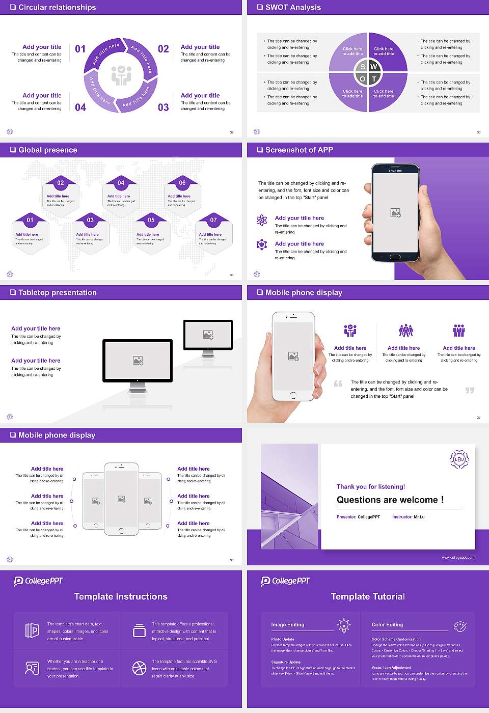 Leeds Beckett University General Purpose PPT Template16:9 ratio PPT effect preview image5
