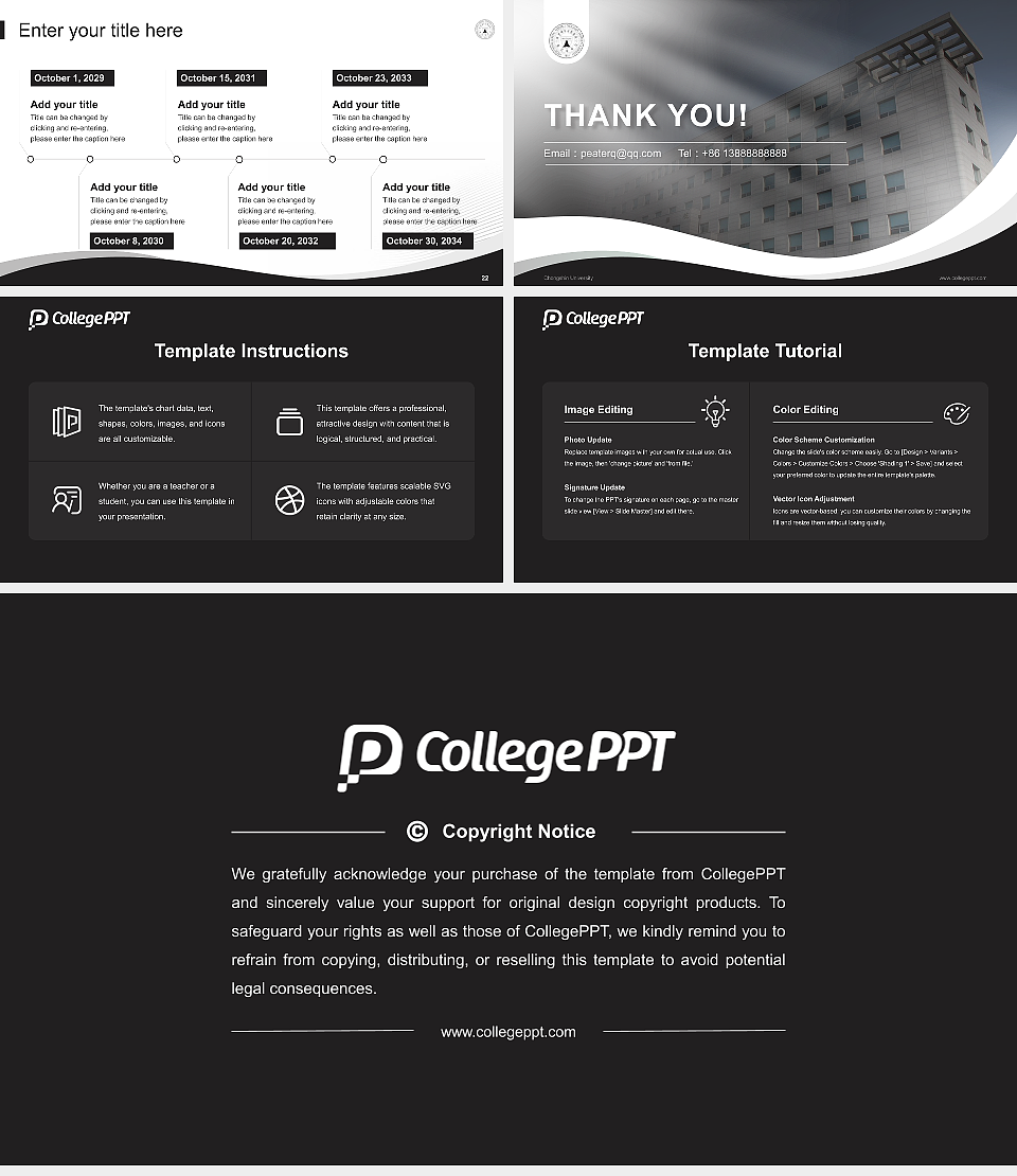 Chongshin University Lecture Sharing and Networking Event PPT Template_Slide preview image4