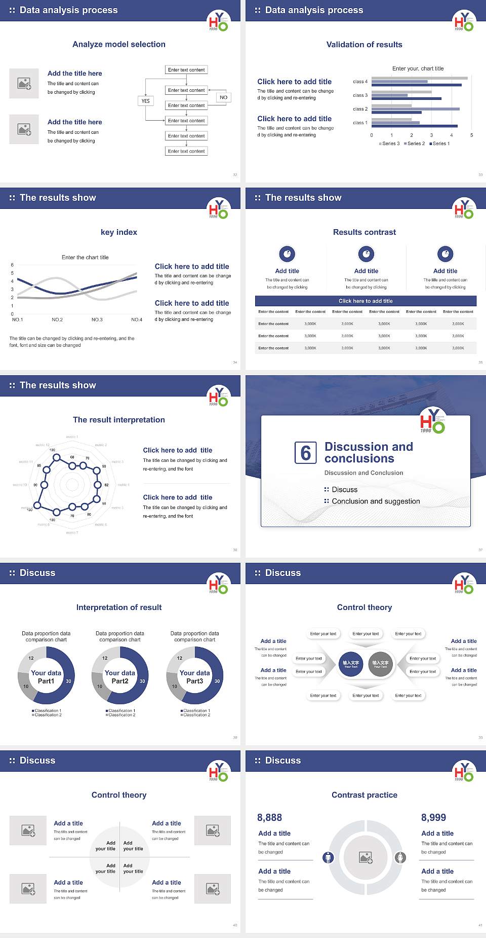 Sungsan Hyodo Graduate School Graduation Thesis Defense PPT Template4:3 ratio PPT effect preview image5
