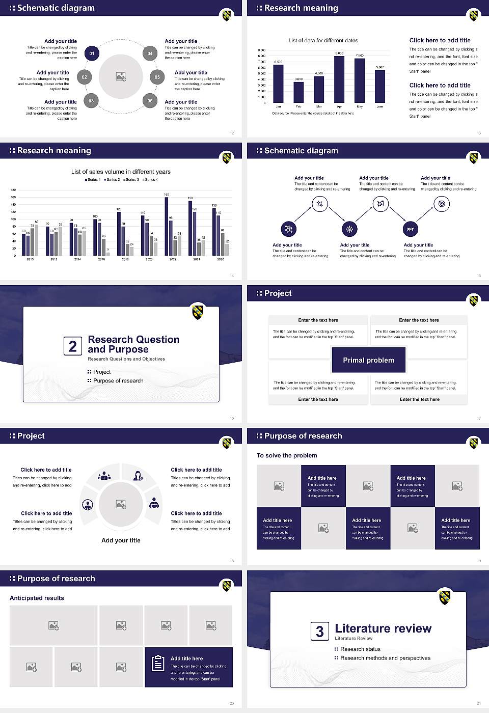 University of Wales Trinity Saint David Graduation Thesis Defense PPT Template16:9 ratio PPT effect preview image3