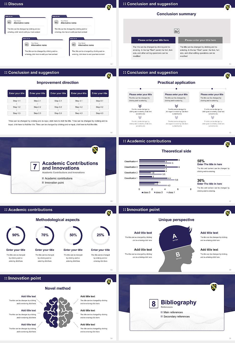 University of Wales Trinity Saint David Graduation Thesis Defense PPT Template16:9 ratio PPT effect preview image6