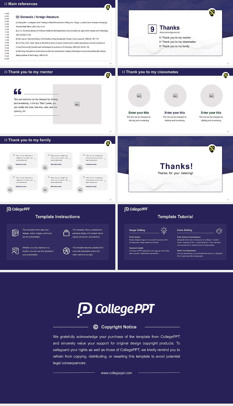 University of Wales Trinity Saint David Graduation Thesis Defense PPT Template16:9 ratio PPT effect preview image7