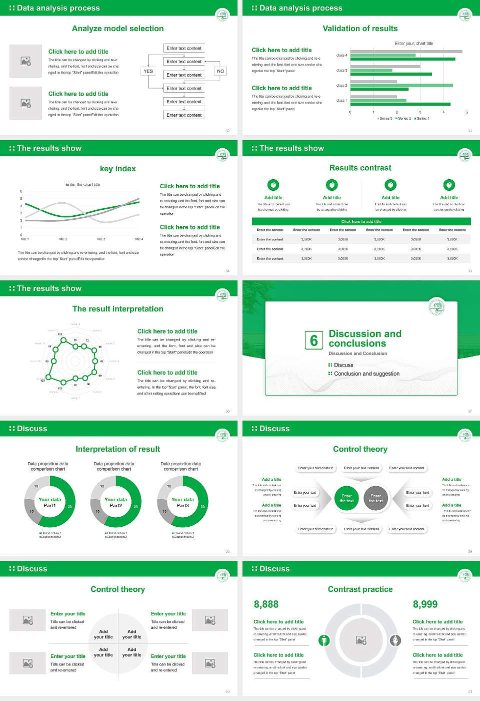 Gwangju National University of Education Graduation Thesis Defense PPT Template16:9 ratio PPT effect preview image5