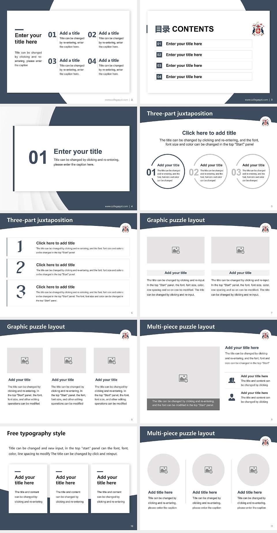 Liverpool Hope University Academic Presentation/Research Findings Report PPT Template4:3 ratio PPT effect preview image2