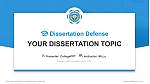 Gwangju Health University Graduation Thesis Defense PPT Template
